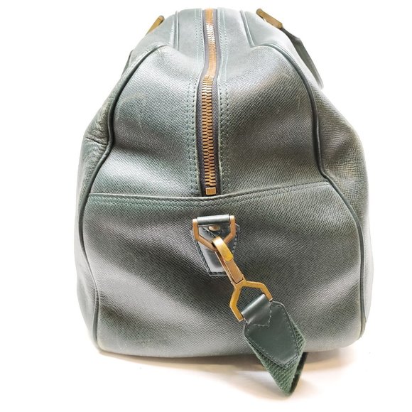 Louis Vuitton LV Boston Bag  Kendall GM Green Taiga SERIAL SP0017 - Picture 11 of 16